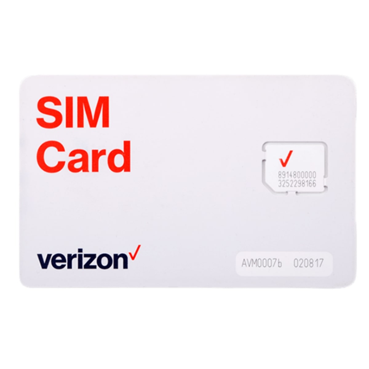 Verizon 4G LTE 3FF Industrial SIM Airgain