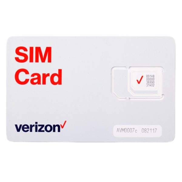 Tri-Cut SIM Card for Verizon Wireless
