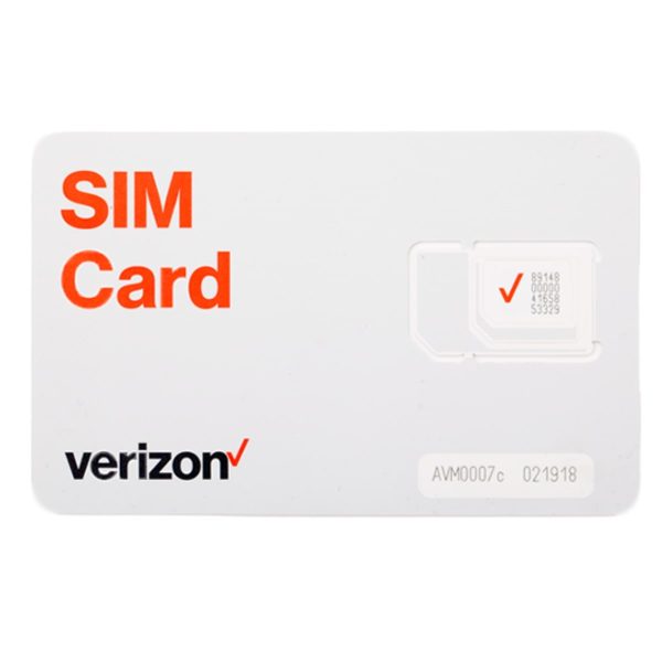 Tri-Cut Commercial SIM Card for Verizon Wireless
