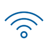 Wi-Fi 6, 6E, 7 Technology Button Icon